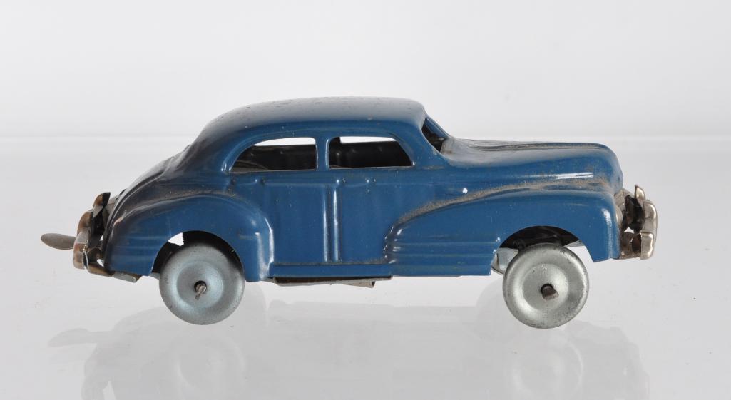 SKK Chevrolet Wind Up Tin Car with Original Box