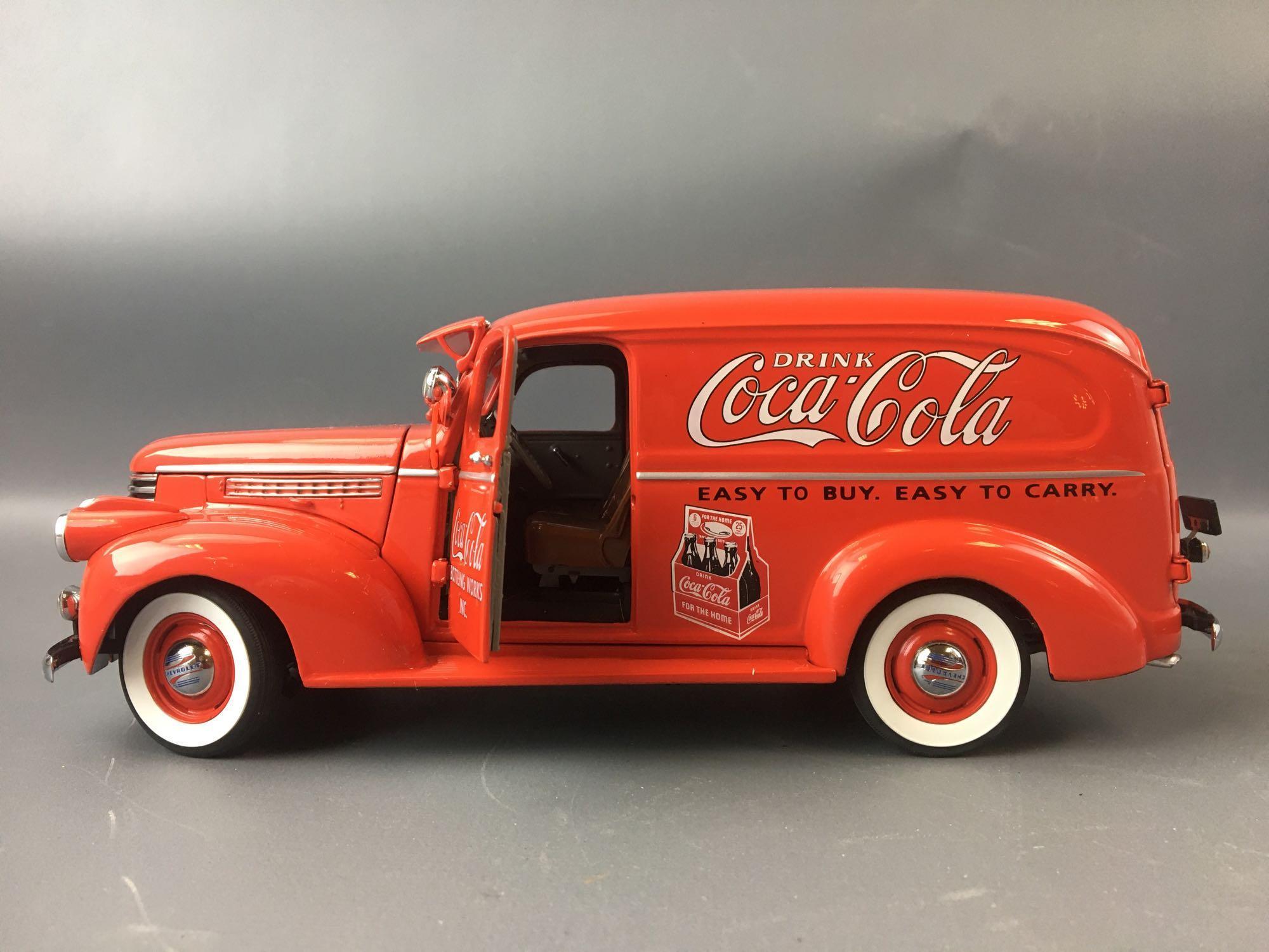 Danbury Mint 1941 Coca-Cola Die-cast Delivery Panel Truck