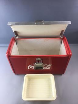 Vintage Coca-Cola Metal Cooler