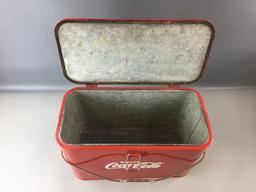 Vintage Coca-Cola Progress Model A-2 Advertising Metal Cooler