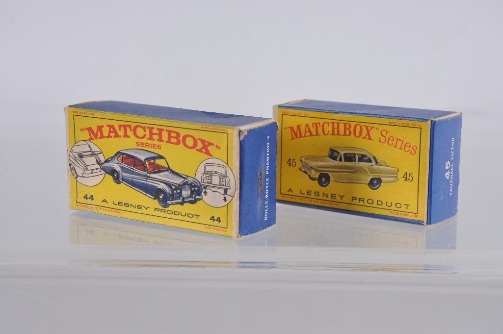 Group of 2 Matchbox Die-Cast Vehicles with Original Boxes