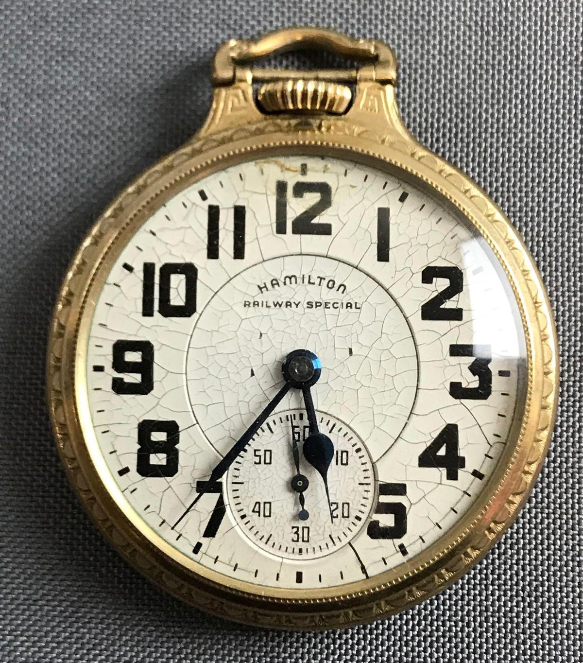 Vintage Hamilton Railway Special Pocket Watch