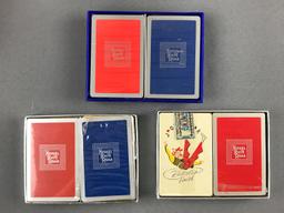 Group of 7 Vintage Nickel Plate Road playing cards
