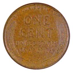 1909 S Lincoln Wheat Cent (NGC) AU55BN.