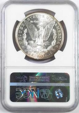 1881 S Morgan Silver Dollar (NGC) MS65.