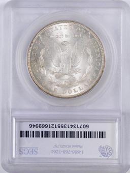 1898 P Morgan Silver Dollar (SEGS) MS62.