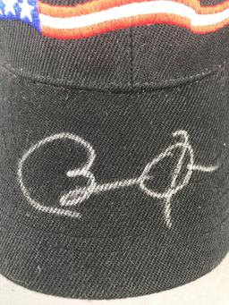 Barack Obama autographed embroidered Velcro hat With letter of authenticity