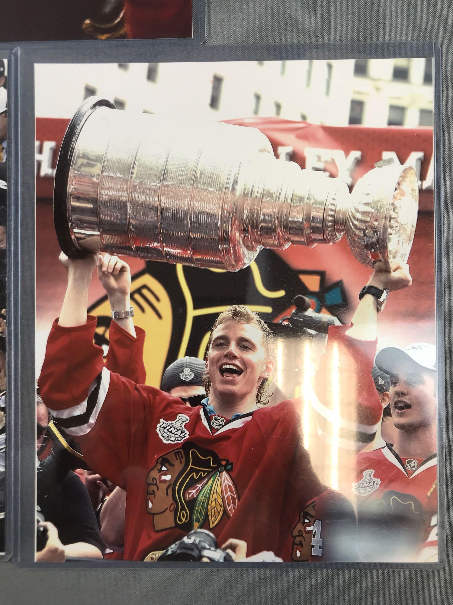 Group of 5 Blackhawks photos