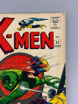 Marvel Comics X-Men No. 21 Comic Book