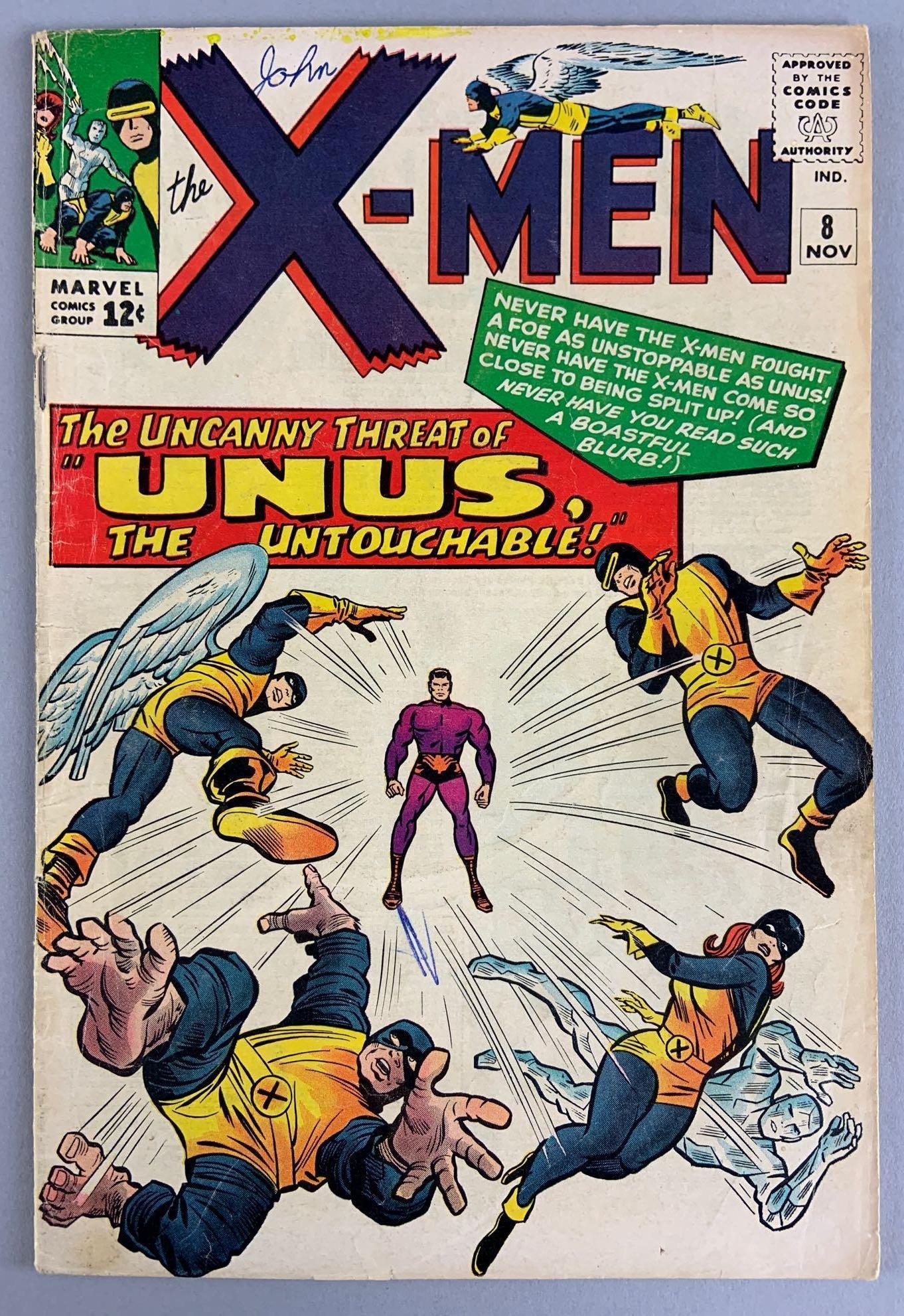 Marvel Comics X-Men No. 8 Comic Book