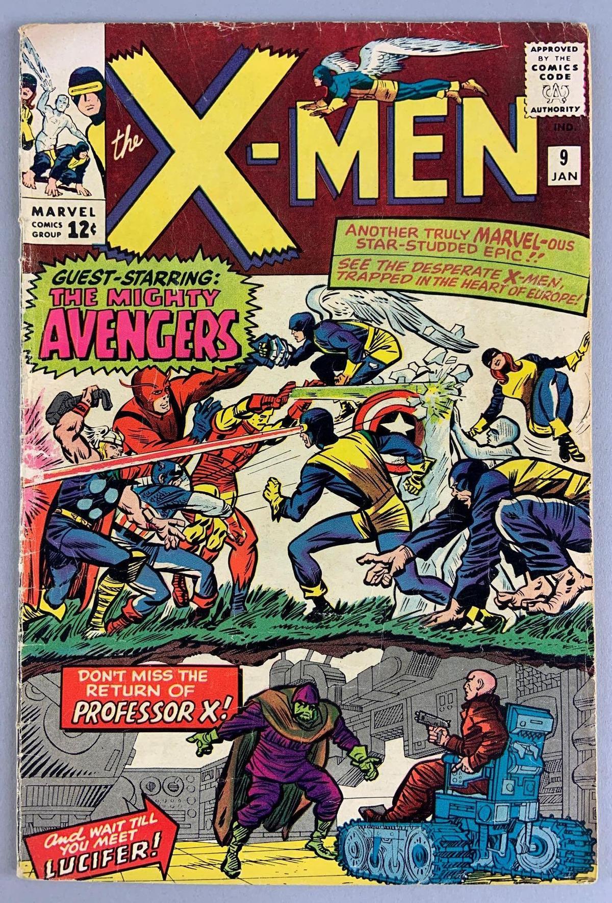 Marvel Comics X-Men No. 9 Comic Book