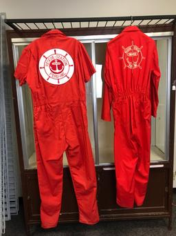 Vintage Rescue-Station Peru-Inc coveralls