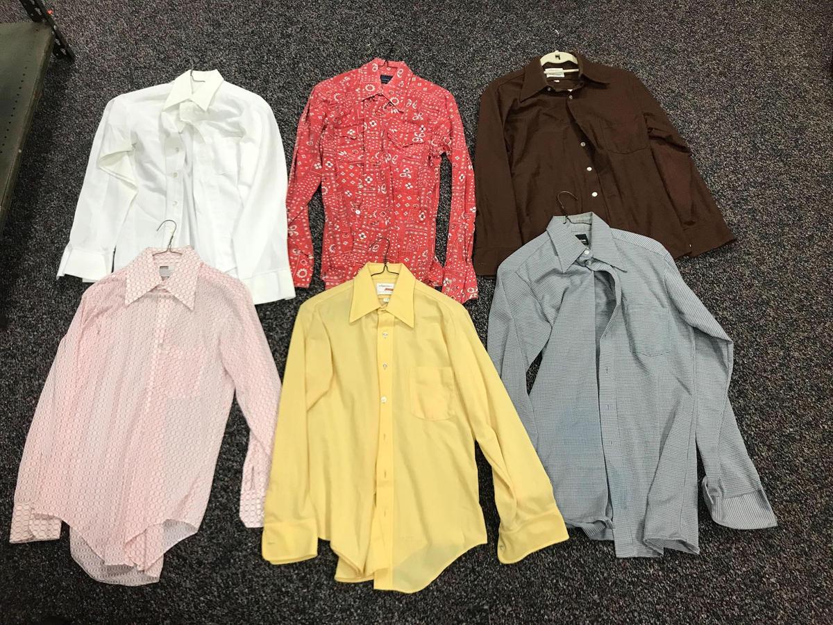 Group of 6 Vintage long Sleeve Clothing