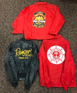 Group of 3 Vintage Windbreaker Jackets