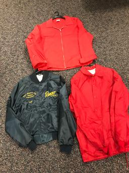 Group of 3 Vintage Windbreaker Jackets