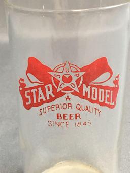Vintage Star Model Beer Glass