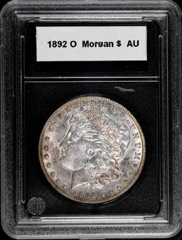 1892 O Morgan Silver Dollar.