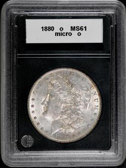 1880 O Morgan Silver Dollar.