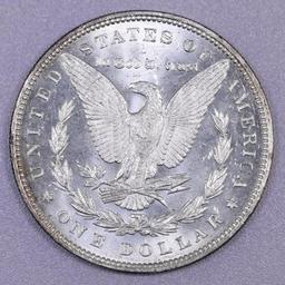 1887 P Morgan Silver Dollar.