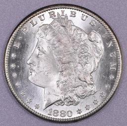 1880 S Morgan Silver Dollar.