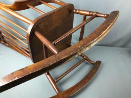 Vintage Child's Rocking Chair