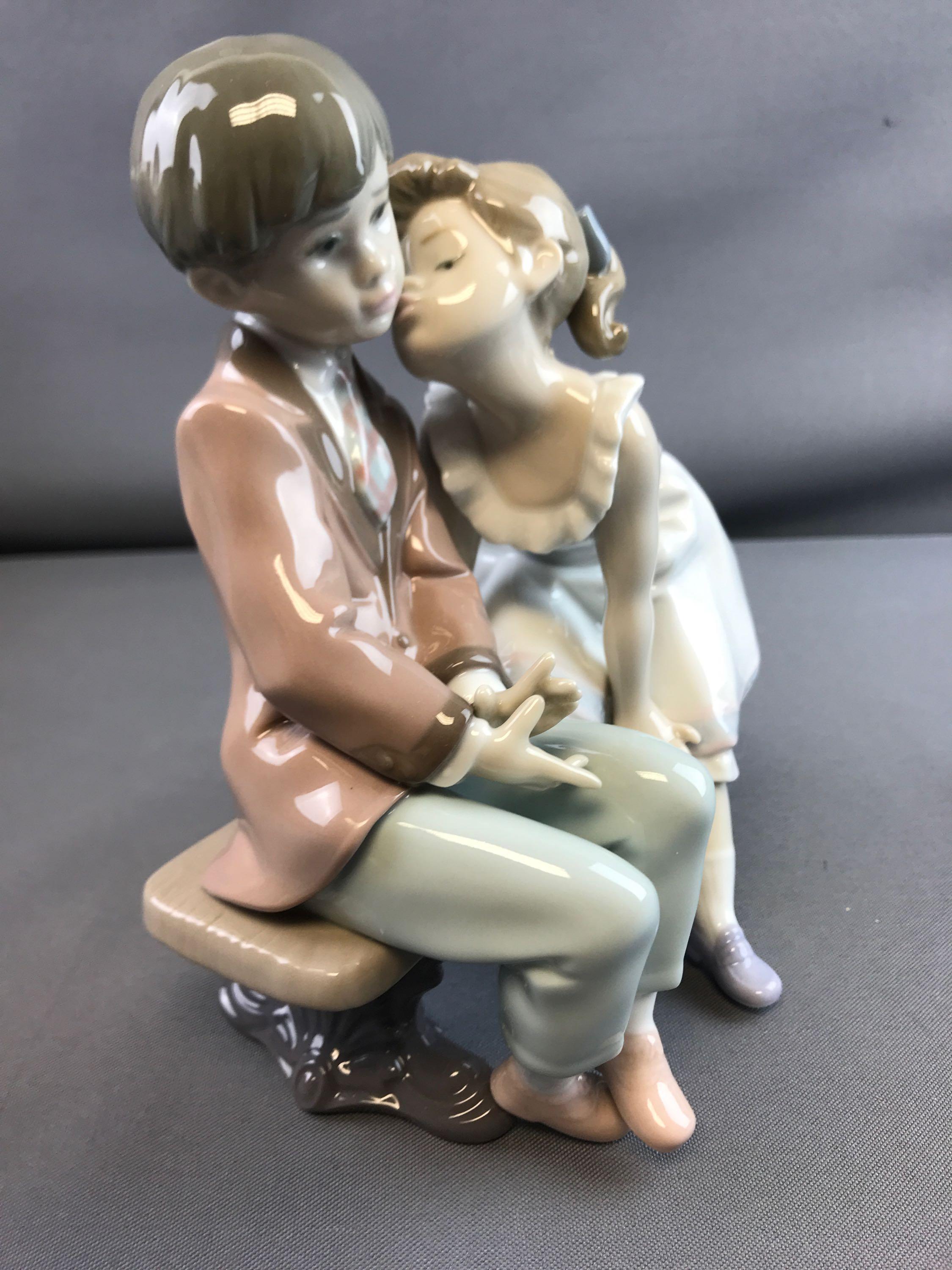 Lladro Ten and Growing figurine in original box