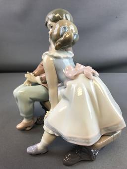 Lladro Ten and Growing figurine in original box