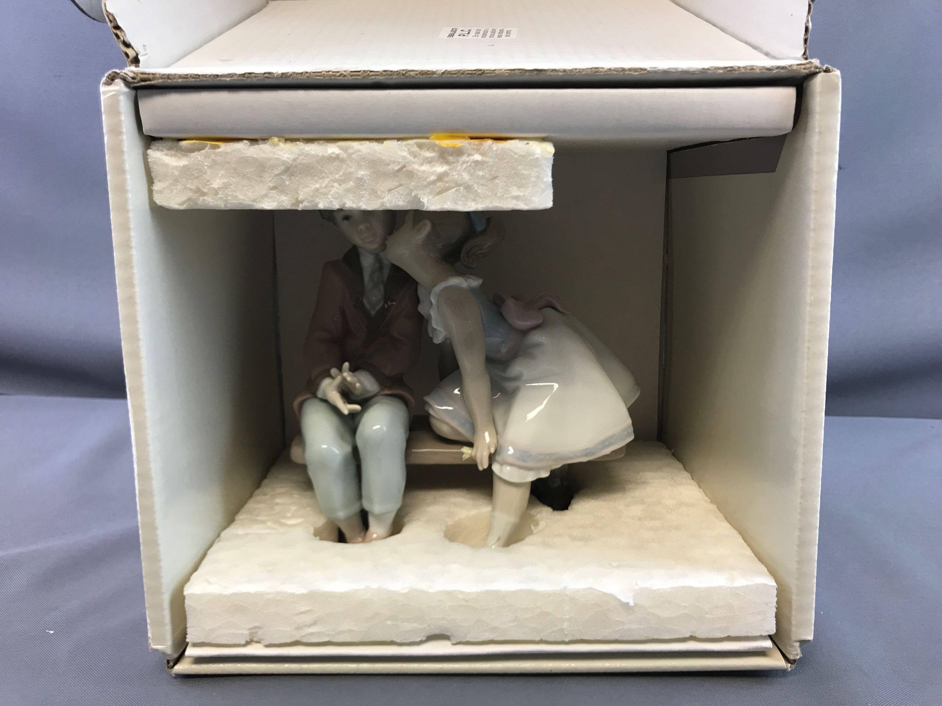 Lladro Ten and Growing figurine in original box