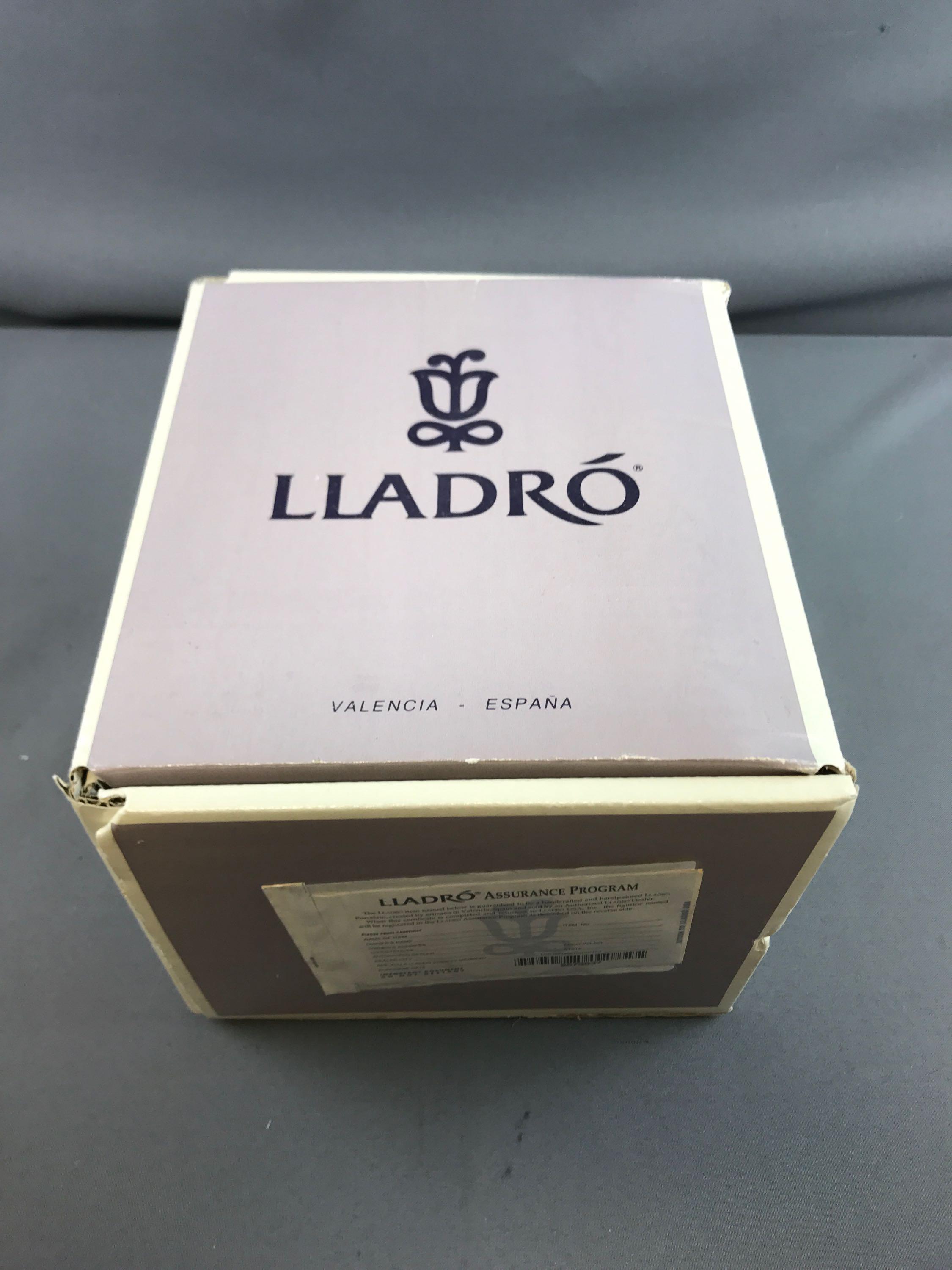 Lladro Ten and Growing figurine in original box