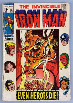 Marvel Comics The Invincible Iron Man No. 18 Comic Book