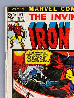 Marvel Comics The Invincible Iron Man No. 51 Comic Book