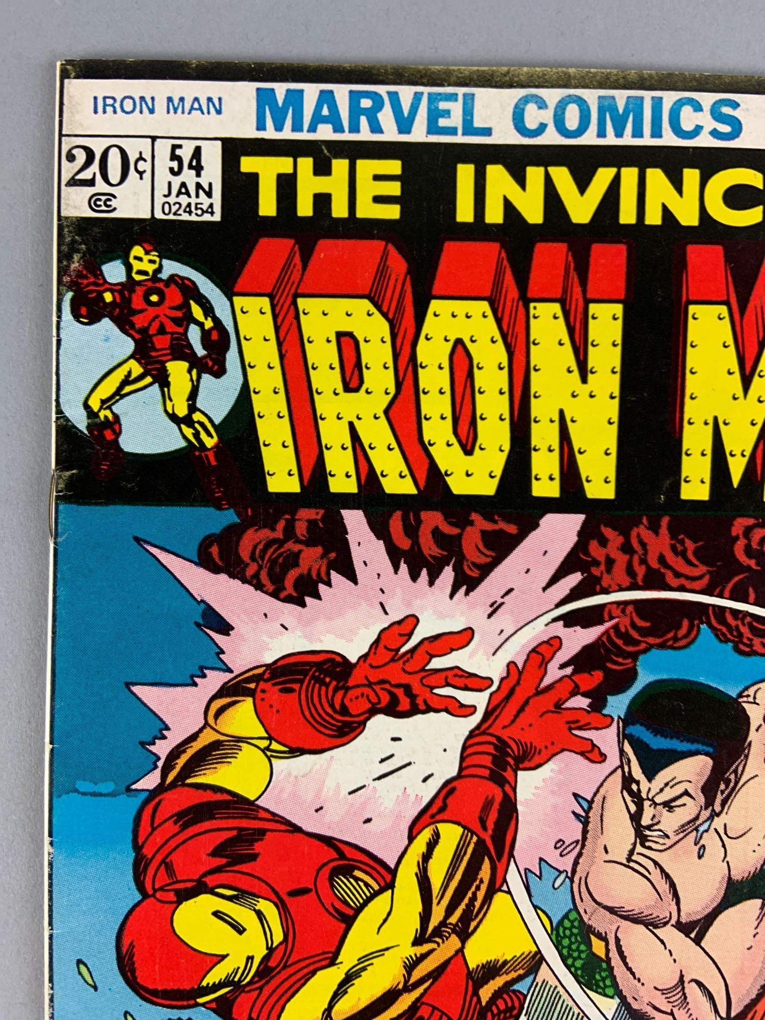 Marvel Comics The Invincible Iron Man No. 54 Comic Book