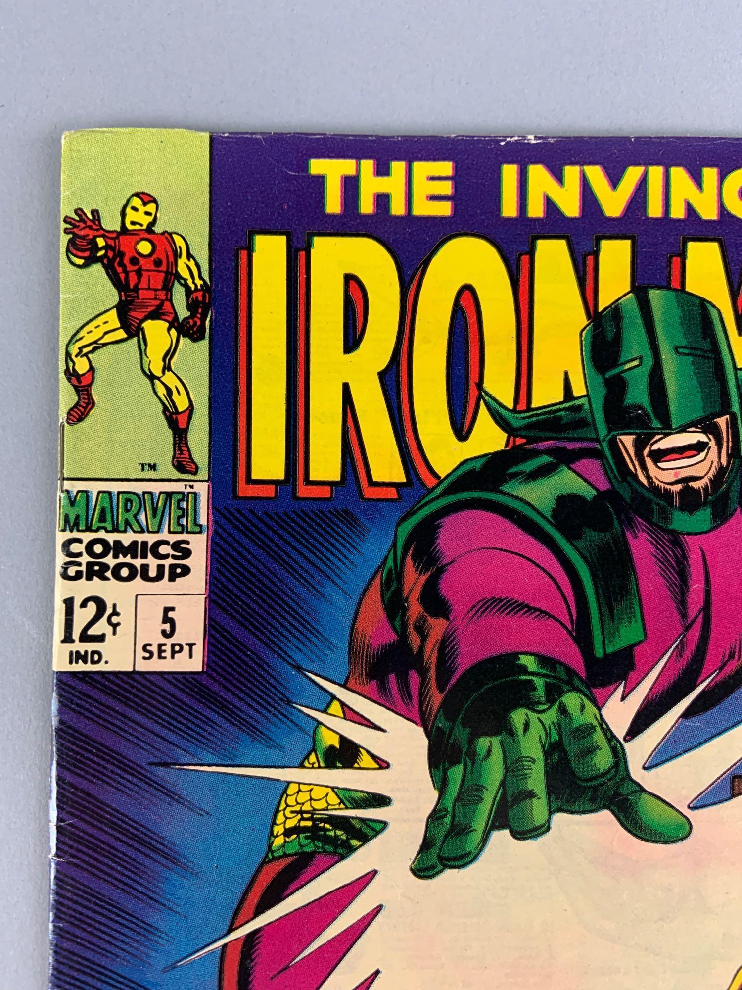 Marvel Comics The Invincible Iron Man No. 5 Comic Book