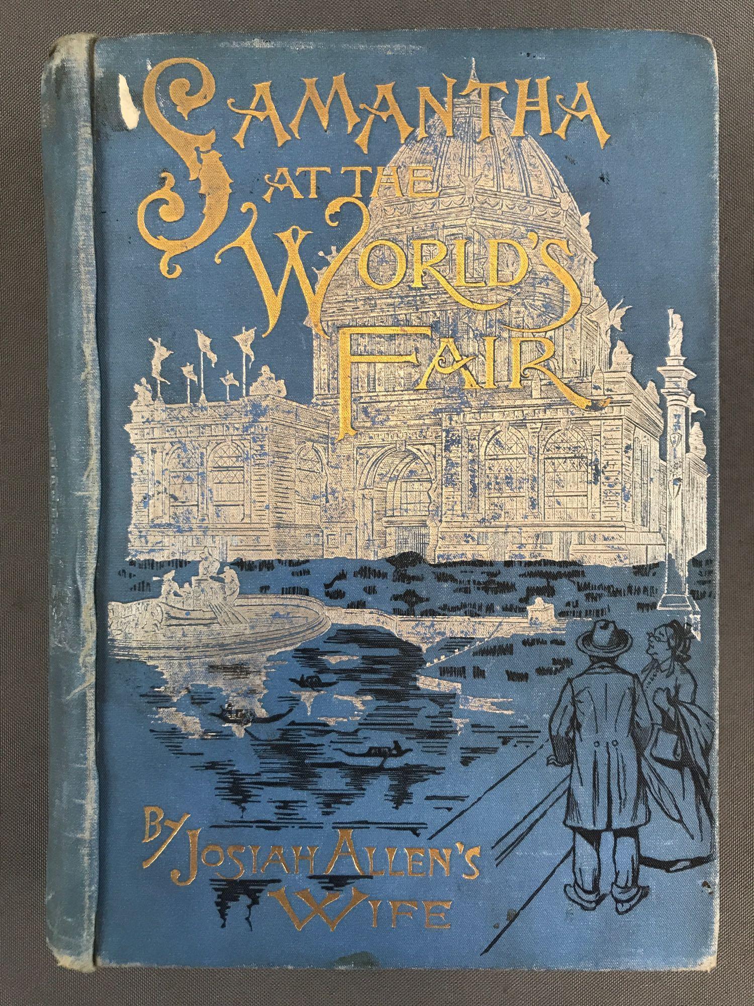 Antique Book-1893, Samantha At The Worlds Fair