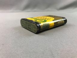 Vintage "Crush Cut" Vertical Tobacco Tin