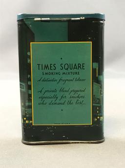 Vintage "Times Square" Vertical Tobacco Tin