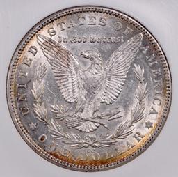 1889 CC Morgan Silver Dollar (NGC) AU58.