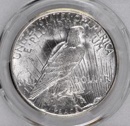 1925 S Peace Silver Dollar (PCGS) MS63.