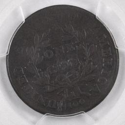 1800 Draped Bust LArge Cent (PCGS) VG08.