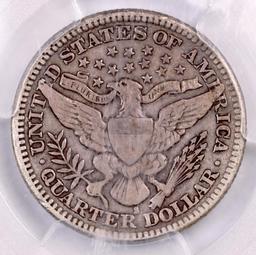 1914 S Barber Silver Quarter (PCGS) VF20.