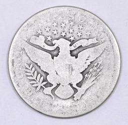 1915 P Barber Silver Half Dollar.