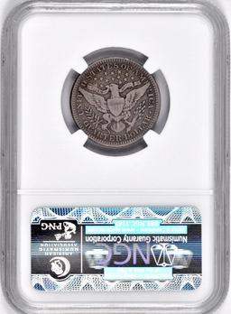 1913 P Barber Silver Quarter (NGC) F12.