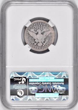 1913 S Barber Silver Quarter (NGC) G4.