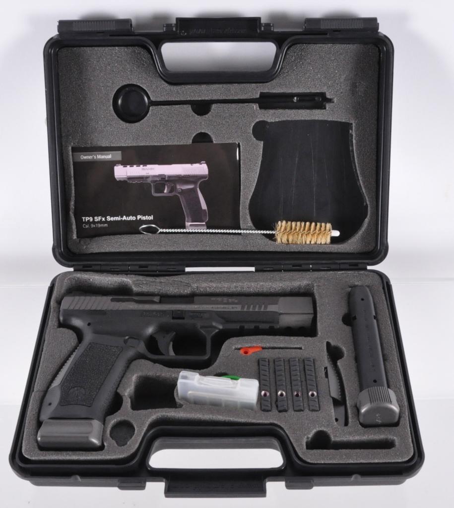 Century Arms Canik PSTL TP-9 SFX 9mm Semi Auto Pistol with Original Case