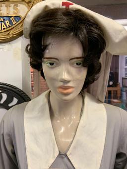 Vintage female mannequin