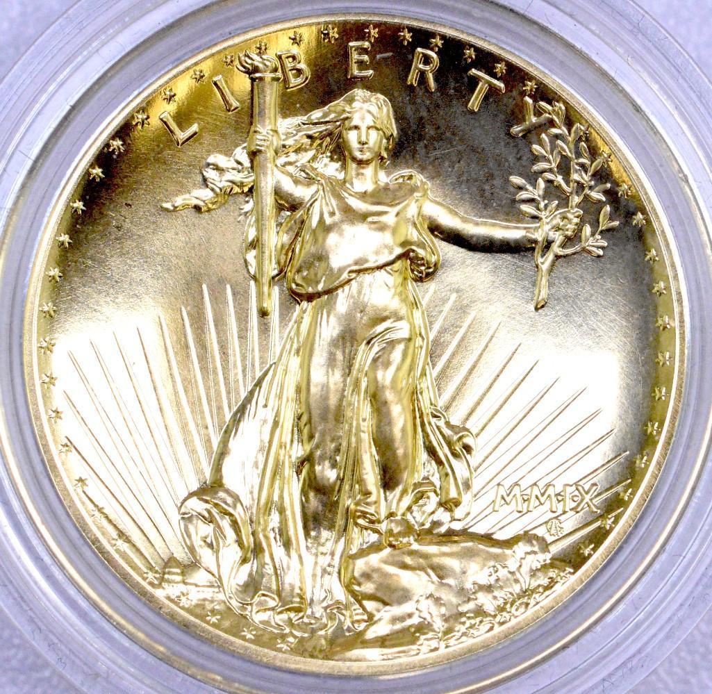 2009 W $20 Ultra High Relief Double Eagle Gold