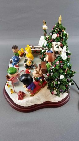 Peanuts Christmas Skating Party by Danbury Mint