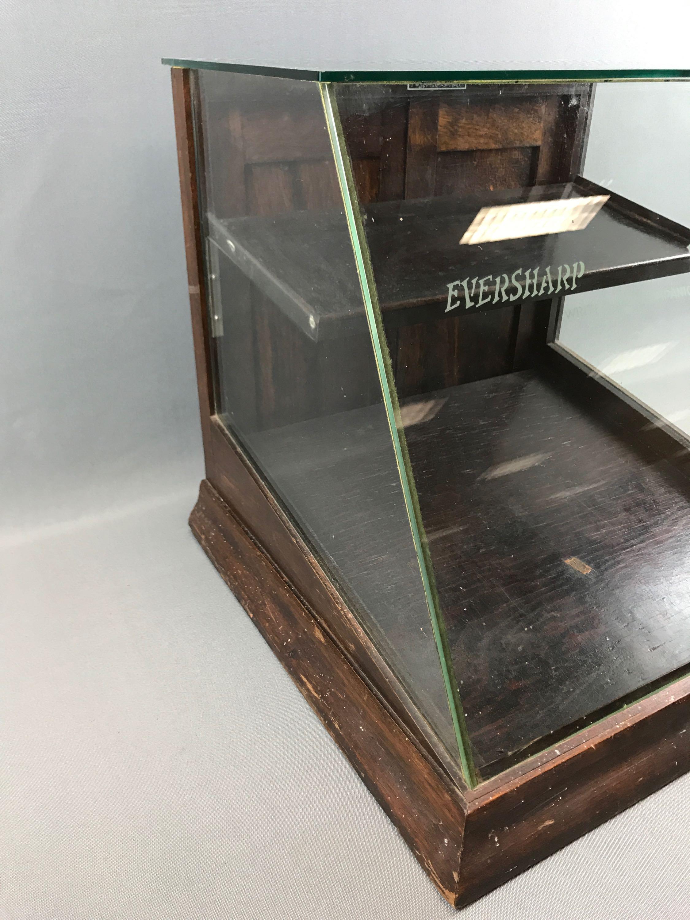 Antique Eversharp Wahl Pen Display Showcase