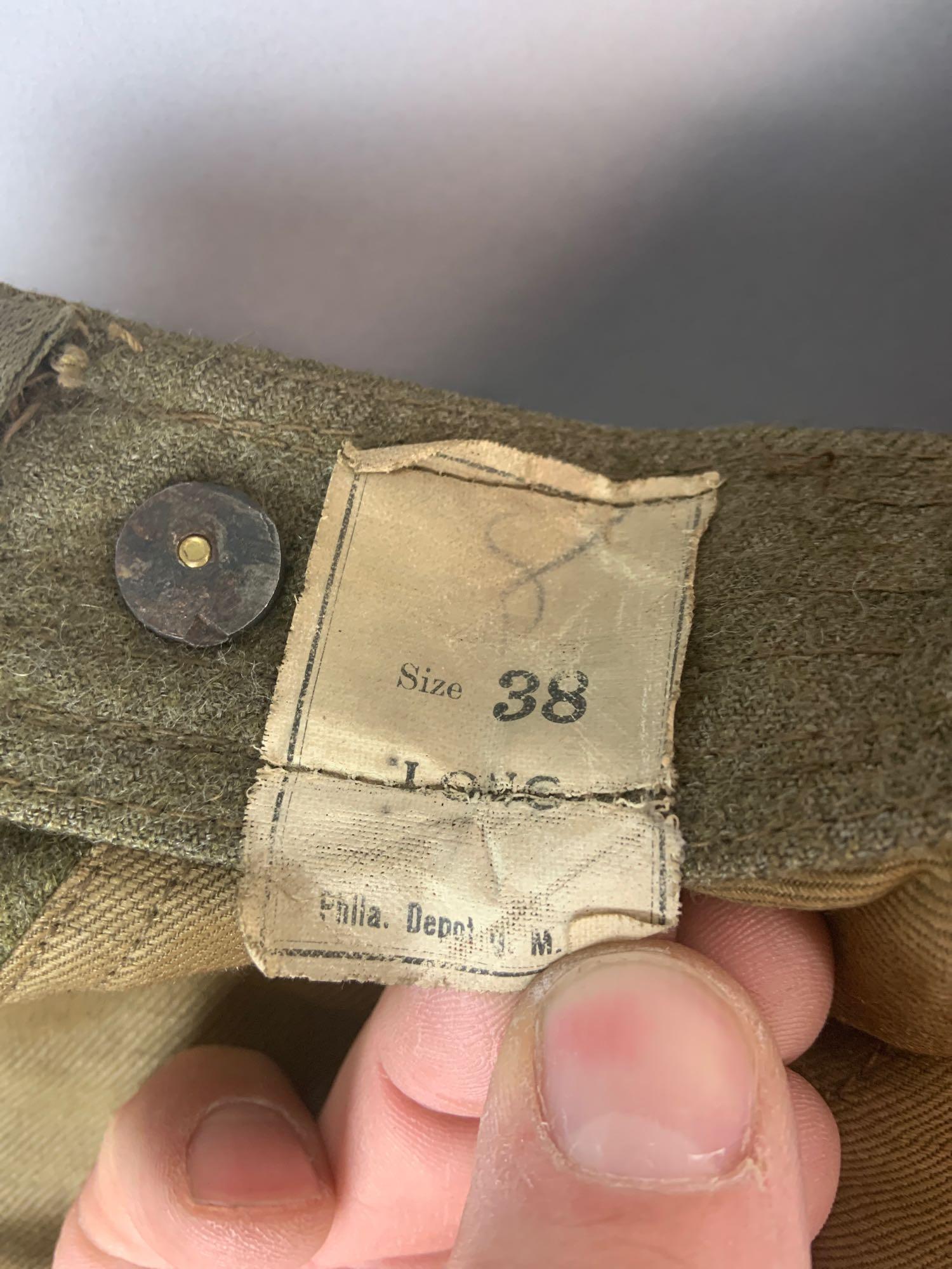 WW1 US Enlisted Cavalry Tunic