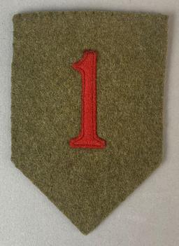 Original WW1/2 US Army 1st Division Patch